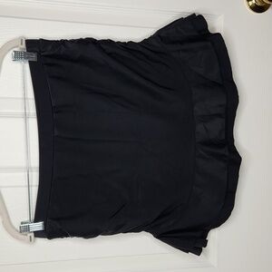 Elegant Black Swim Skirt